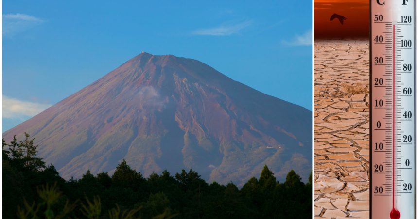 efectele crizei climatice in japonia pentru prima data in 130 de ani muntele fuji a ramas fara zapada la finalul lunii octombrie 672371bf77497