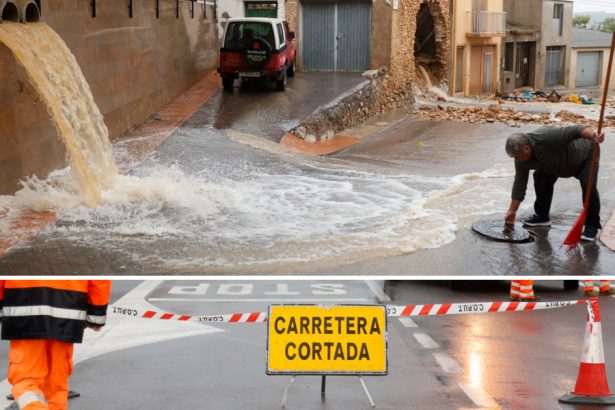 galerie foto mae cod rosu de fenomene meteo extreme pentru provincia spaniola castellon recomandari pentru cetateni 672394ab234b5