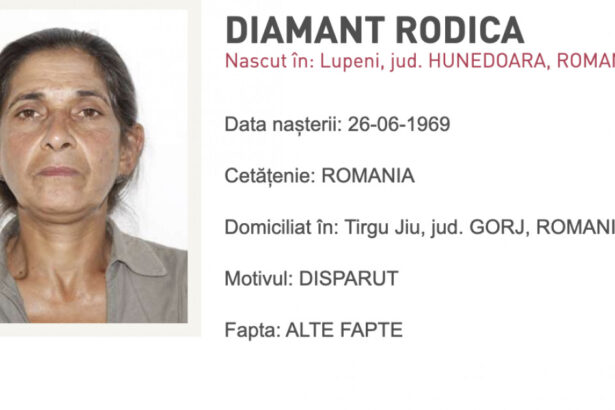 femeie de 55 de ani data disparuta dupa ce a plecat miercuri din spitalul judetean targu jiu politia cere ajutor pentru a o gasi 674b73b36fc08