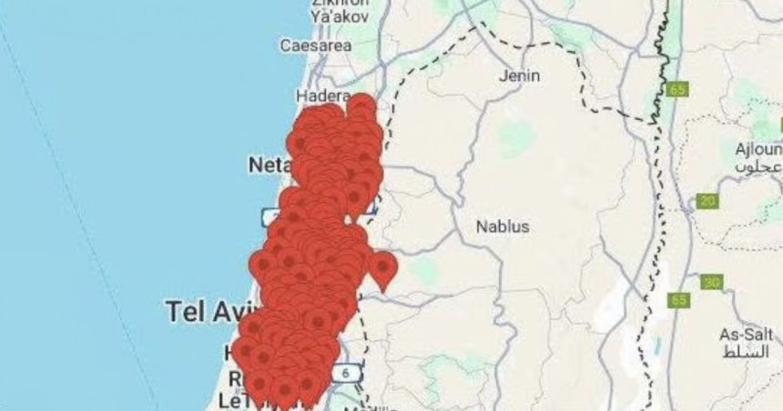 hezbollah tinteste orasul tel aviv in atacul asupra centrului israelului o racheta a aterizat in parcarea aeroportului ben gurion 672b586c4c536