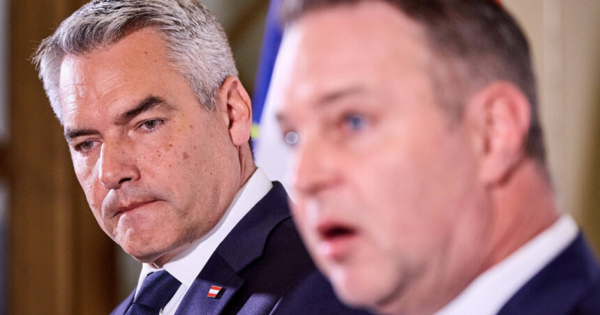 karl nehammer anunta inceperea negocierilor pentru coalitia de guvernare ce plan are cancelarul austriac 673b49cce57a1