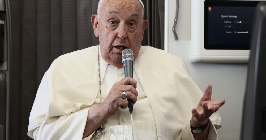 papa francisc crede ca este necesar un studiu international privind un posibil genocid in fasia gaza 673a65241ff9f