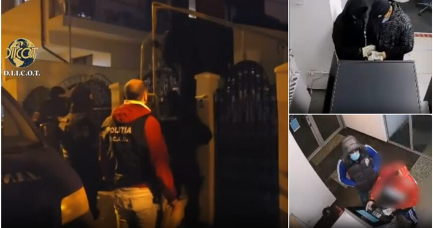 video 400 000 de dolari falsi schimbati la bancomate falsificatori de bani vizati de perchezitii in bucuresti si giurgiu 6748328280161