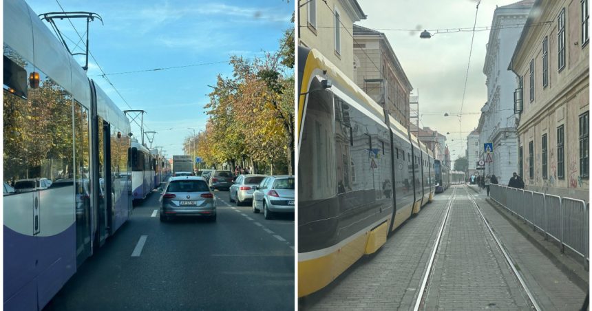 video circulatie blocata in timisoara un tramvai abia scos pe traseu a deraiat 6724b29d5bc5d