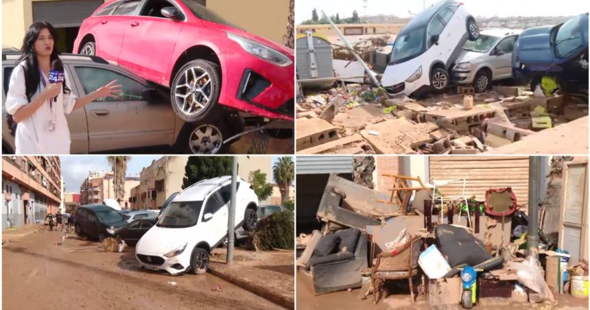 video exclusiv corespondenta digi24 din spania misiune contracronometru pentru salvarea oamenilor noi imagini din zonele devastate de inundatii 6724f6d187bd5