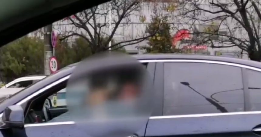 video sofer filmat cu un copil in brate la volan ce amenda risca bucuresteanul cautat acum de politie 673628655ca36