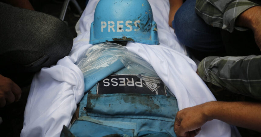 54 de jurnalisti au fost ucisi in 2024 dintre care o treime in fasia gaza raport 675ac25a48726