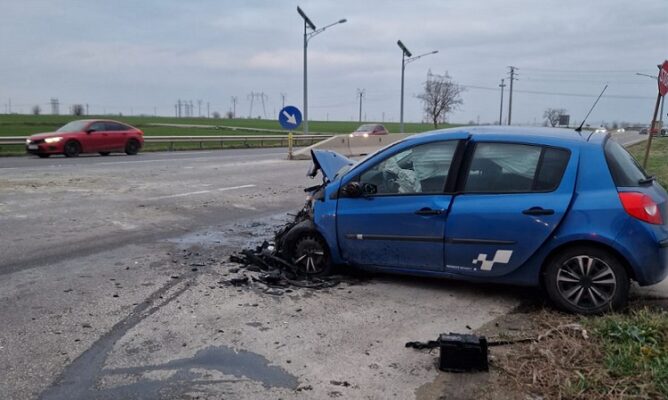 accident rutier in judetul constanta intre mihail kogalniceanu si ovidiu o femeie a fost transportata la spital 675be8ac104ca