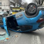accident rutier pe bulevardul ferdinand o masina s a rasturnat 67596bc7e266c
