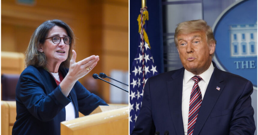 administratia trump 2 0 va face rau planetei si va deschide usa rivalilor din domeniul energiei verzi spune sefa ue pentru clima 675fe651207c8