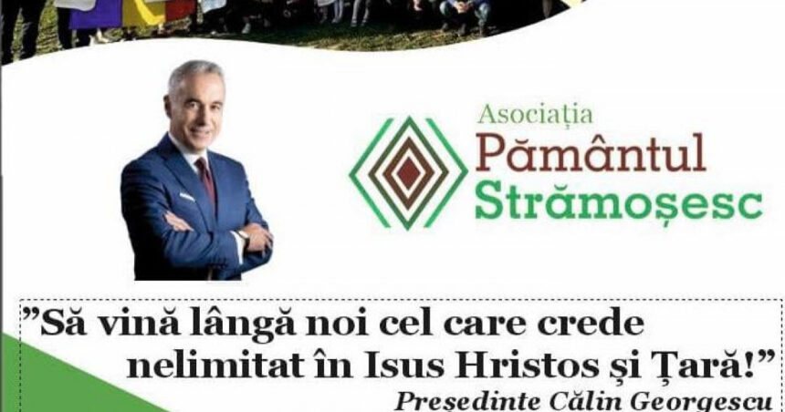 calin georgescu si asociatia pamantul stramosesc cine a infiintat o ce promoveaza si legaturile cu legionarii 67528e0c54537