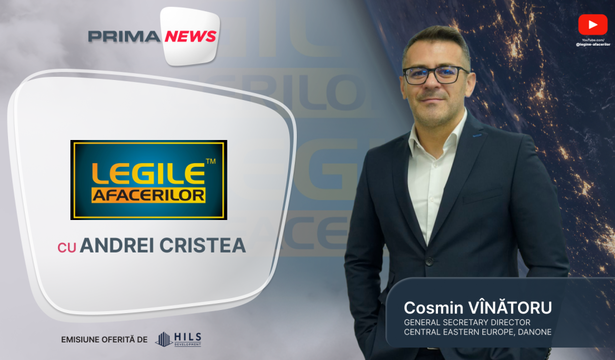 editie speciala legile afacerilor invitat cosmin vinatoru general secretary director cee danone gustul celor 25 de ani sarbatoriti 67658225be779