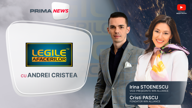 emisiune legile afacerilor cristi pascu si irina stoenescu discuta despre expansiunea win alliance 6762bf7cbcbde