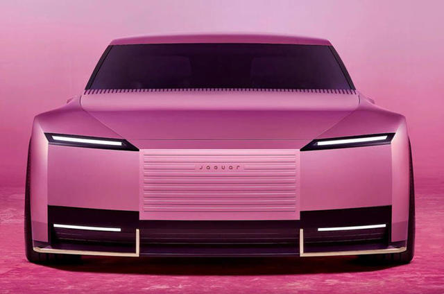 foto imagini cu noul concept car electric de la jaguar care introduce noua sigla au scapat inaintea premierei si dezvaluie proportii surprinzatoare 674e8f9fccc77