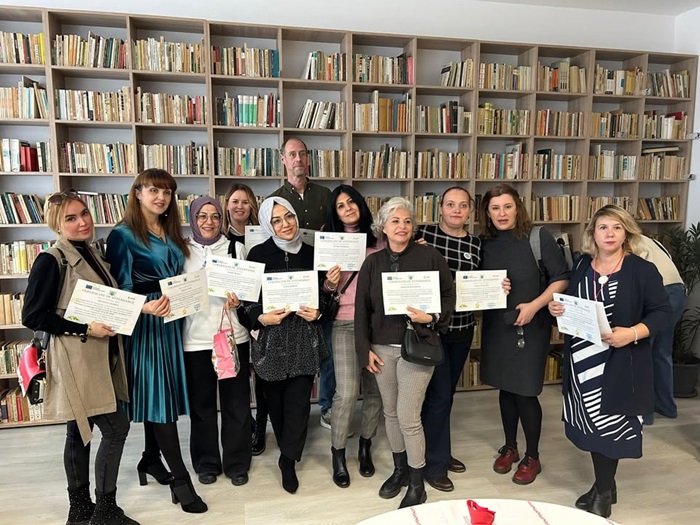 foto un nou proiect erasmus a inceput la liceul tehnologic lazar edeleanu din navodari our future renewable energy prima mobilitate din romania la unitatea de invatamant din oras 674e1be4e0d37