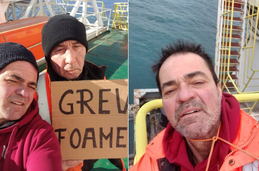 greva foamei pe o platforma a gsp din marea neagra doi muncitori sunt bolnavi abandonati fara provizii fara caldura si ignorati de toata lumea 67555404d0c54