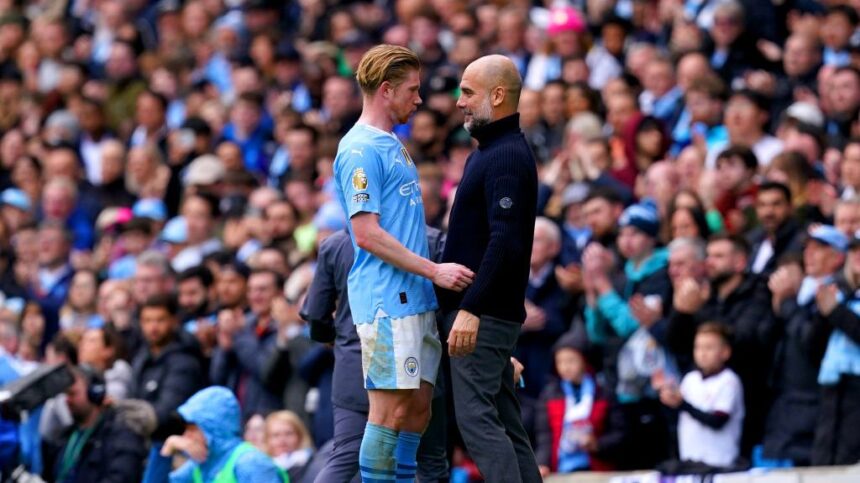 pep guardiola a reactionat dupa ce a fost acuzat ca vrea sa l indeparteze pe kevin de bruyne de la echipa 674f2fd7113f6