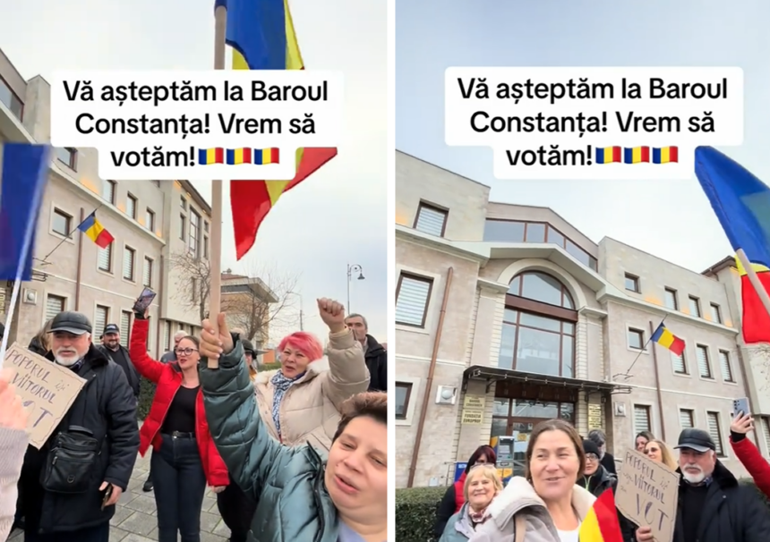 protest la constanta sustinatorii lui calin georgescu au contest anularea alegerilor prezidentiale 6755aca4634d4