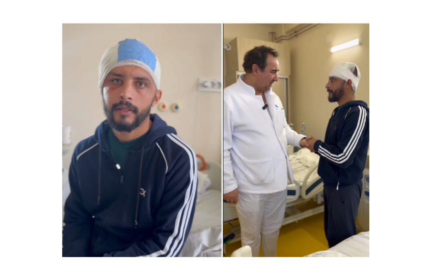 un tanar de 27 de ani cu o tumora cerebrala rara de 12 centimetri a fost operat cu succes 6756089c1a159