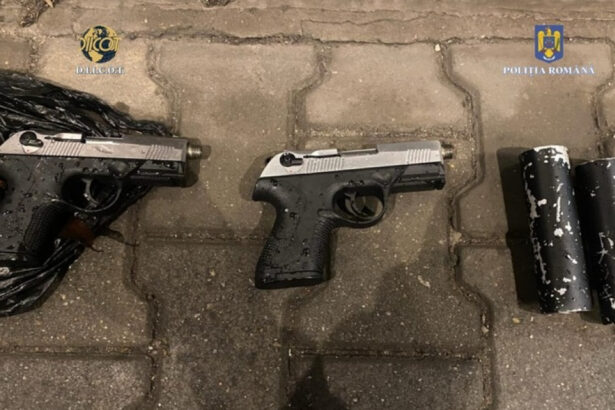un turc membru al unei grupari care se ocupa de contrabanda cu arme in romania a fost prins cu doua pistoale la el 6771654c17687