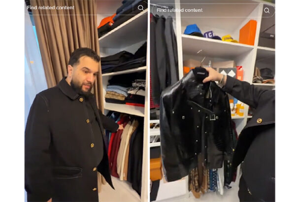 video lux si opulenta marca tzanca uraganu dressingul manelistului plin cu haine de zeci de mii de euro 6768173a007e8
