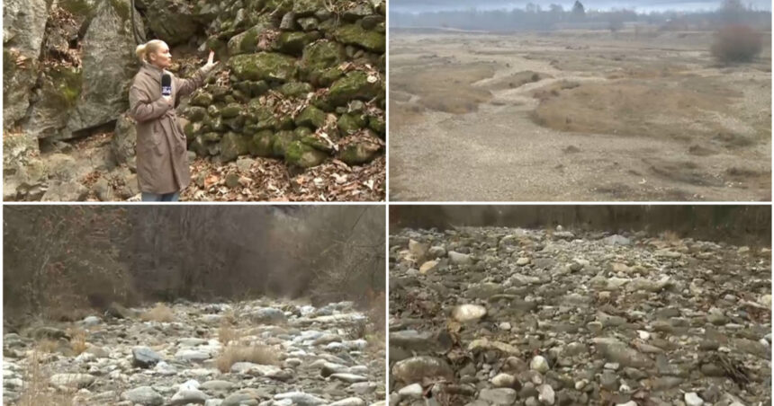 video peisaj dezolant in gorj unde doua rauri secate de luni de zile seamana astazi cu niste drumuri pietruite nu e pic de apa 6768fe6a55e35