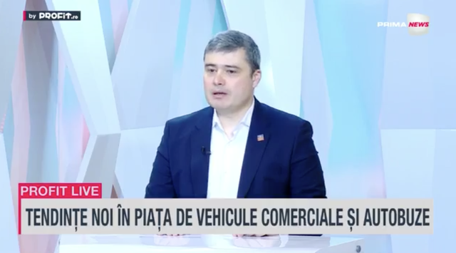 video profit ro tv razvan szilaghi deputy ceo aic trucks o tendinta generala in piata este de a reduce consumul foarte multa tehnologie care vine inclusiv in zona de camioane grele subiect 675a7eaa0cb04