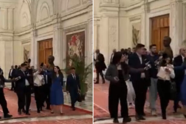video sefa partidului lui calin georgescu a bruscat jurnalistii pe holurile parlamentului 676587f23217f