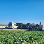 accident grav pe dn2a la iesirea din stupina doua tir uri si doua autotusime s au ciocnit 6798d425ac535