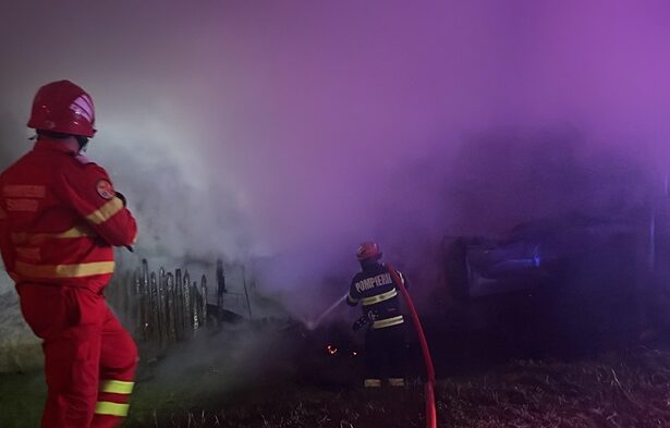 alerta incendiu la furajele din incinta fermei de porci de la fantanele 6792980b1c2ae