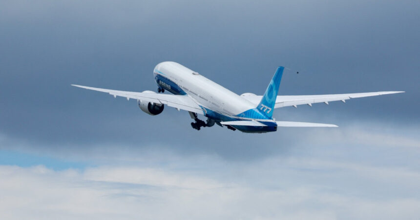 boeing a reluat testele pentru avionul sau cu fuzelaj larg 777x dupa o defectiune care a suspendat flota in vara 678f2b2094d51