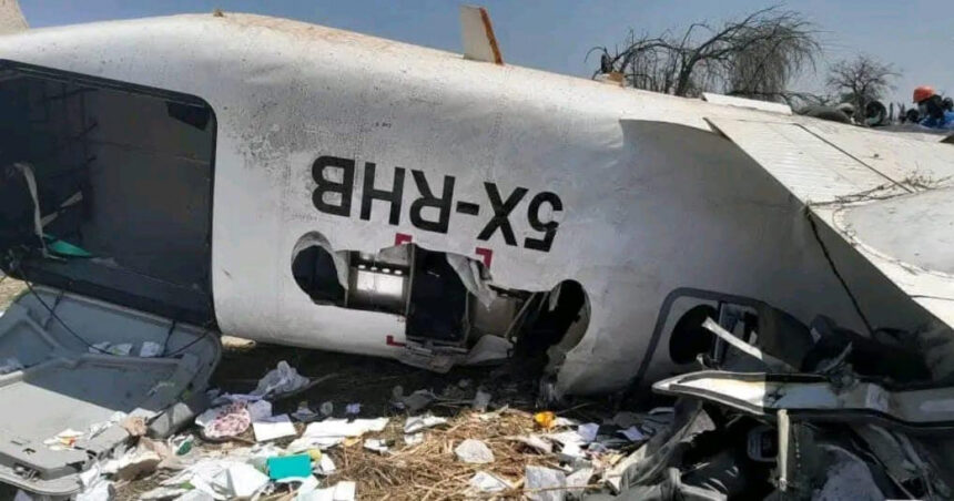 catastrofa aviatica in sudanul de sud 18 persoane au murit dupa ce avionul in care se aflau s a prabusit 679a1d6d992d1