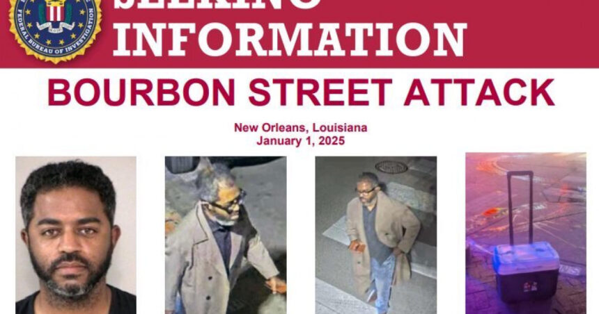 fbi a publicat imagini noi cu atacatorul din new orleans surprinse cu doar o ora inainte de tragedie 6777c899d6759