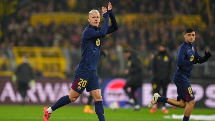 fc barcelona poate pierde o adevarata avere daca nu reuseste sa l inregistreze pe dani olmo 67765ddf8e668