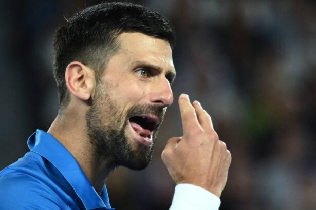 foto djokovic gest fara precedent cum le a batut obrazul celor care l au huiduit la australian open 67953950ab5a3