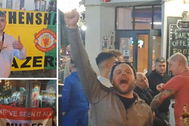foto exclusiv au ajuns diavolii la bucuresti ce spun fanii manchester united despre meciul cu fcsb ii zdrobim 679a7fbf52933