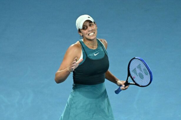 galerie foto aproape de infrangere in fata gabrielei ruse madison keys a ajuns in finala openului australian 2025 6792458b92cf0