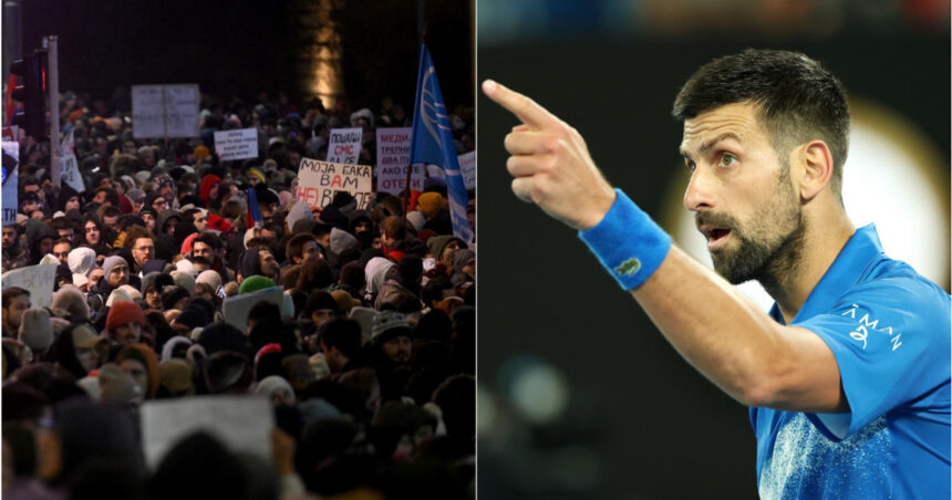 galerie foto novak djokovici condamna actele de violenta impotriva protestatarilor din serbia este o mare infrangere pentru noi ca societate 678e03fd3b26c