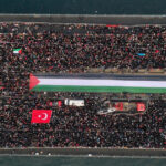 galerie foto protest urias la istanbul milioane de oameni au iesit in strada pentru palestina condamnand atacurile israeliene din gaza 677510868ebad