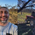 Livada de la sat a lui Dragoș Bucur și a Danei Nălbaru, implicarea fiului lor Kadri în treburile gospodăriei. 2 imagini cu livada de la sat a lui dragos bucur si a danei nalbaru l au implicat pe kadri fiul lor care nu merge la scoala in treburile gospodariei 677d372596550