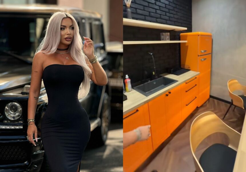 imagini din noul apartament al loredanei chivu a dat 2 900 de euro pe un frigider portocaliu 679643b605964