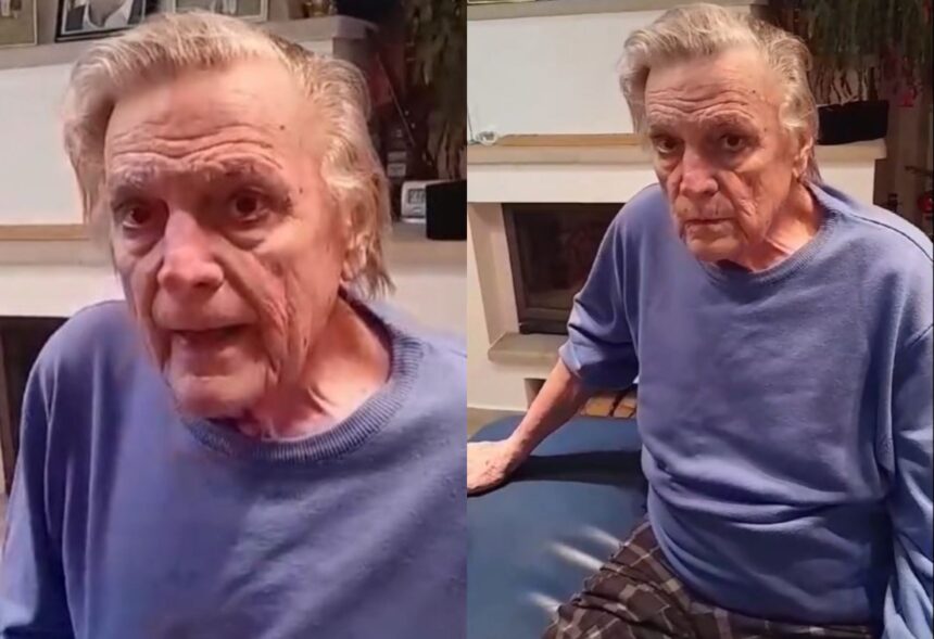 imagini emotionante cu florin piersic fanii actorului revoltati dupa ce au vazut filmarea cu maestrul chiar va bateti joc de el video 6777d88971cc8