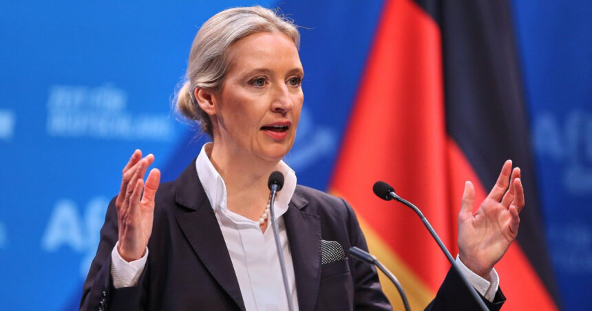 Lidera AfD promovează conceptul de „remigrație” pentru deportarea migranților înainte de alegerile anticipate din Germania. 1 lidera afd promoveaza conceptul de remigratie pentru deportarea migrantilor inainte de alegerile anticipate din germania 678548b39cae7