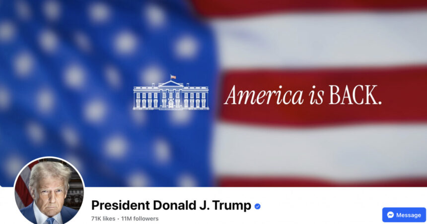 meta neaga ca utilizatorii facebook si instagram au fost fortati sa urmareasca profilul lui trump explicatia tehnica a problemei 67922da35edad