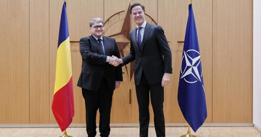ministrul de externe a avut o intrevedere cu secretarul general al nato mark rutte discutii despre actiunile maligne ale rusiei 67992b7d8bb36