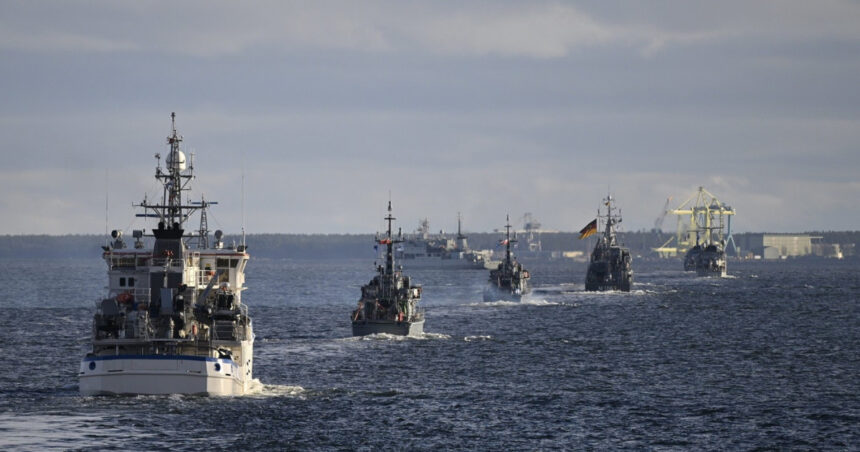 nato lanseaza o operatiune navala in marea baltica dupa sabotarea infrastructurii submarine sprijin aerian masiv cu drone si avioane 678684adf182a