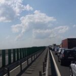 o masina a luat foc pe autostrada a2 bucuresti constanta traficul rutier restrictionat 678d13da989fd