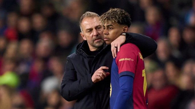 reactia lui hansi flick dupa ce fc barcelona a incheiat pe locul doi in grupa champions league ce s a intamplat cu lamine yamal 679ab4217ab19