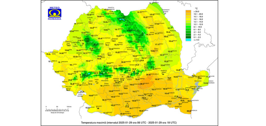 record de temperatura la malul marii la mangalia au fost peste 20 de grade celsius 679a81036837a