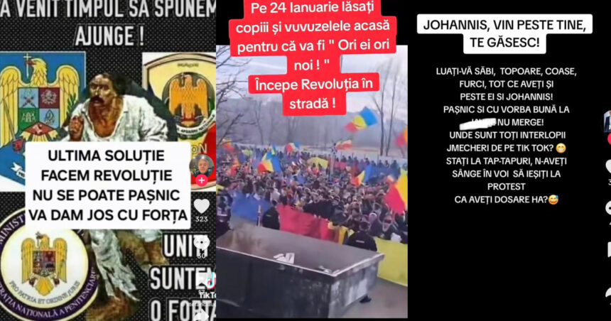 revolutie cu furci si topoare val de mesaje care instiga la violenta circula printre sustinatorii lui calin georgescu 679273559f08e
